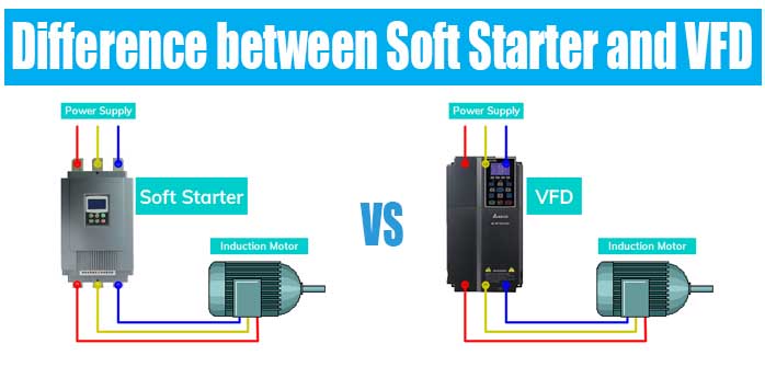 Differernce between Soft Starter and VFD